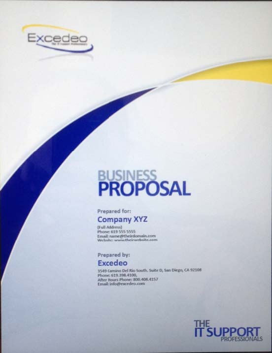 Business Proposal Cover Page Design Business Proposal Cover Page Design