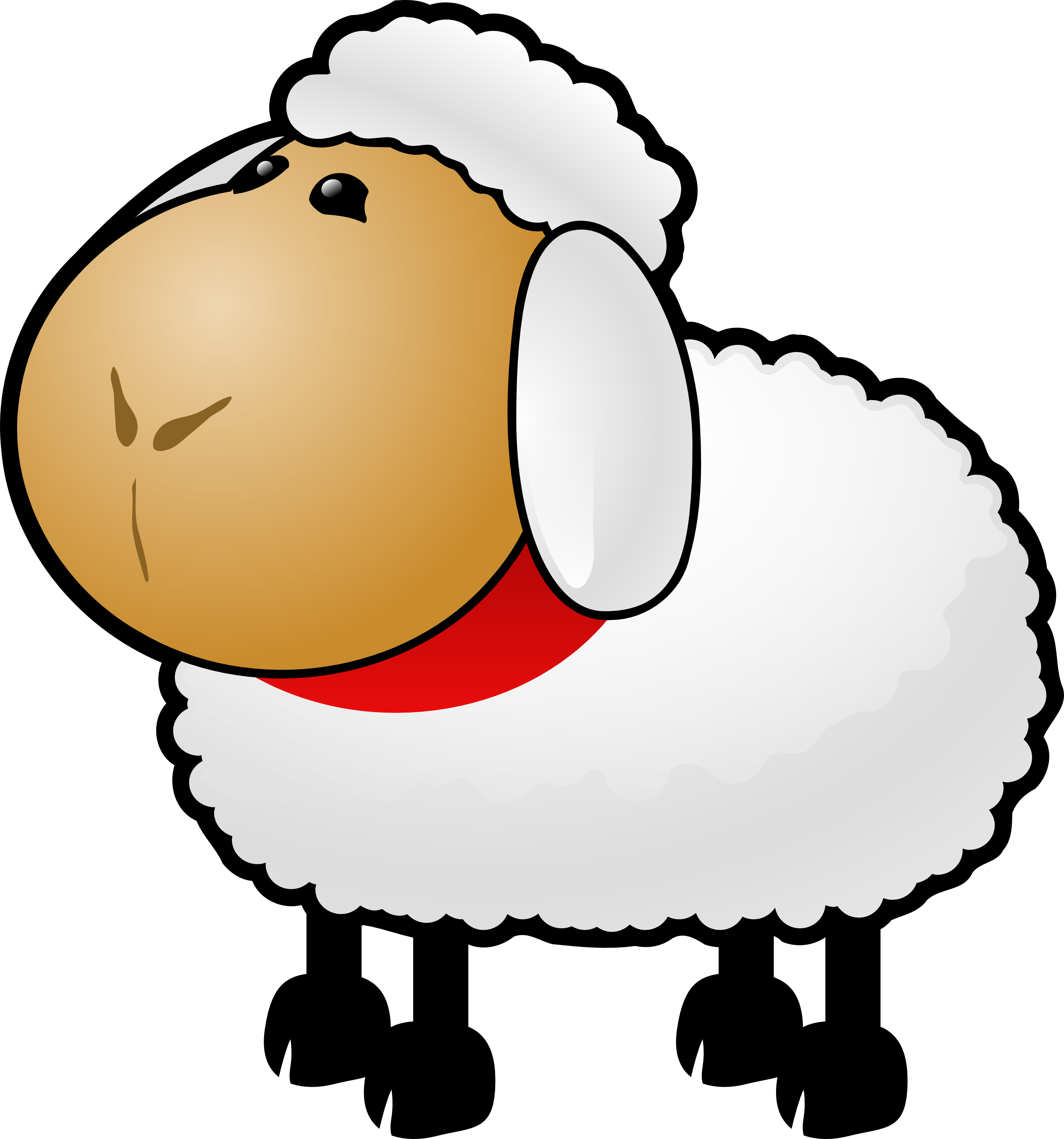 Cartoon Sheep Clip Art