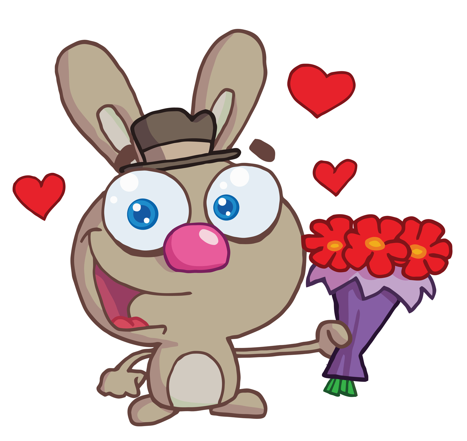 Cartoon Valentine Clip Art Free