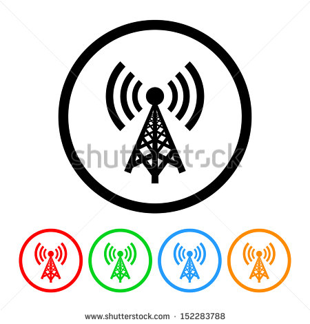 Cell Phone Tower Icon