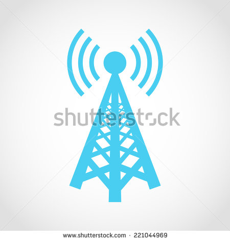 Cell Phone Tower Icon
