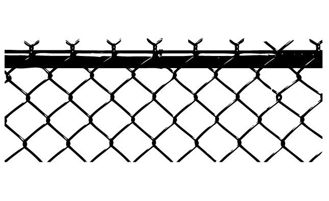 Chain Link Fence Vector