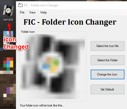 Change Folder Icon Windows 1.0