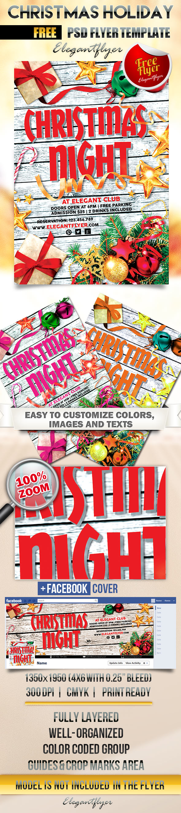 Christmas Holiday Flyer Templates Free