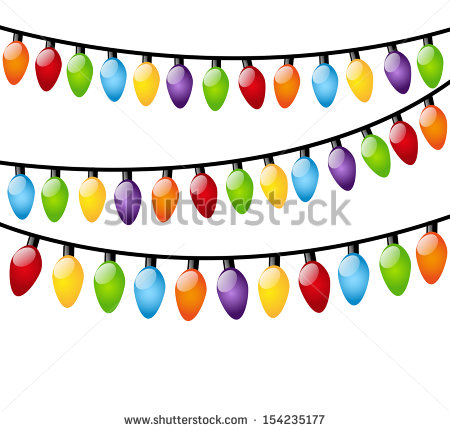 Christmas Light Bulb Vector