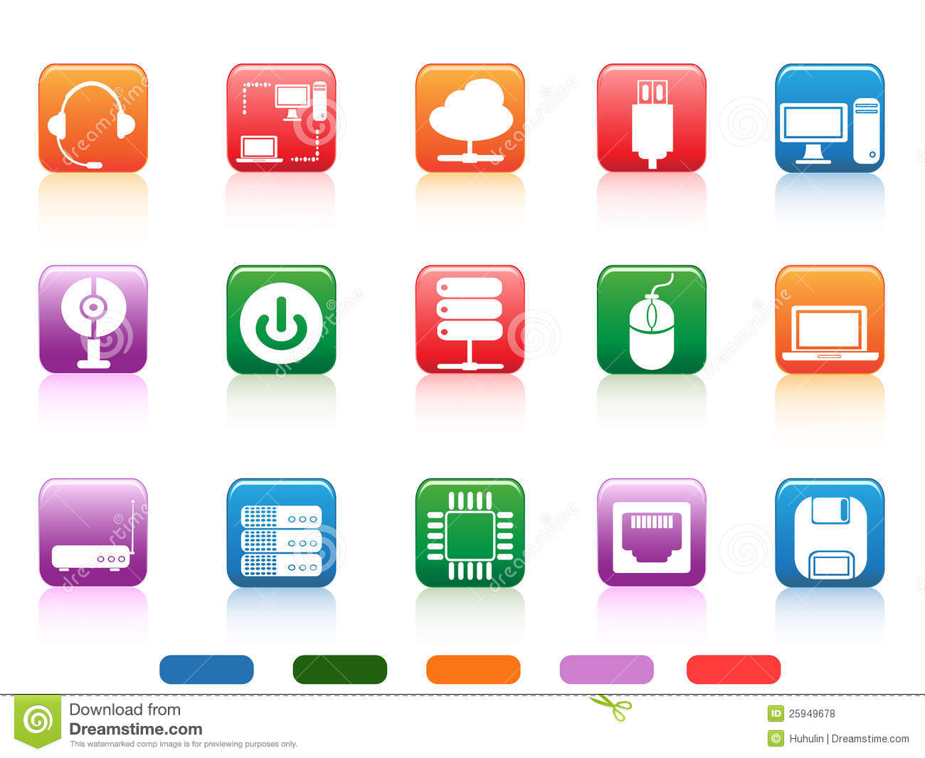 Computer Icons and Buttons