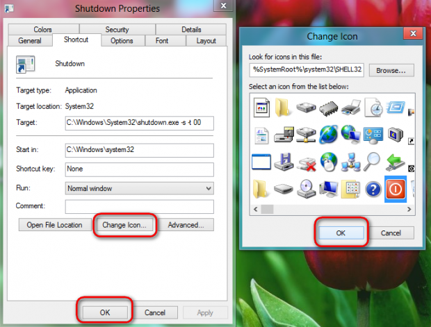 Create Desktop Shortcut Windows 8