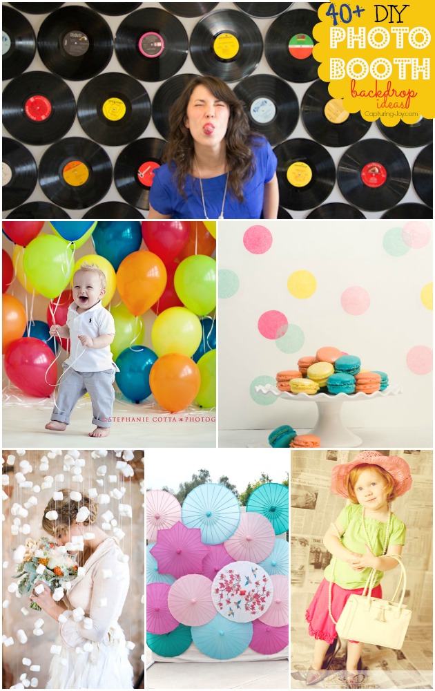 DIY Photography Backdrop Idea