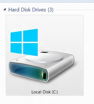 Drive Icon Windows 8