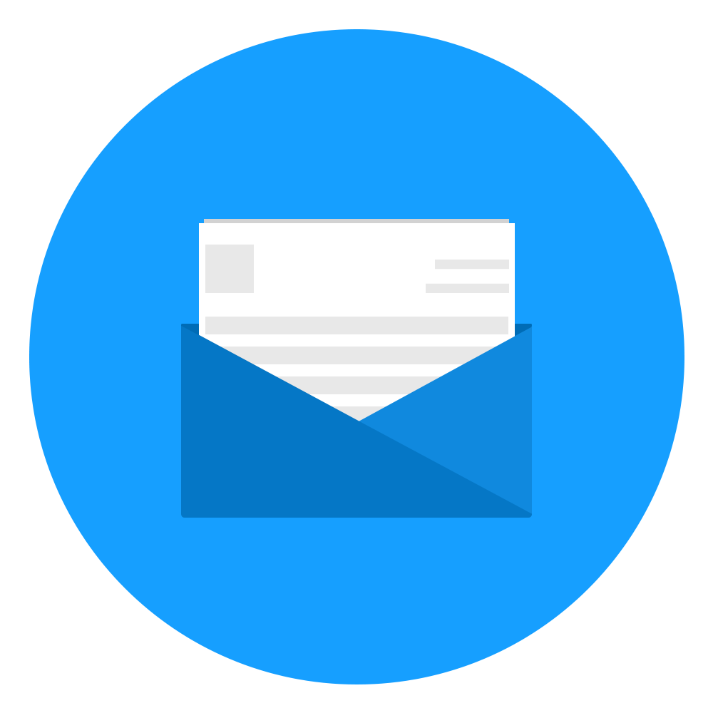 Email Icon Circle