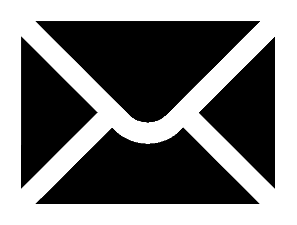Email Marketing Icon Black and White