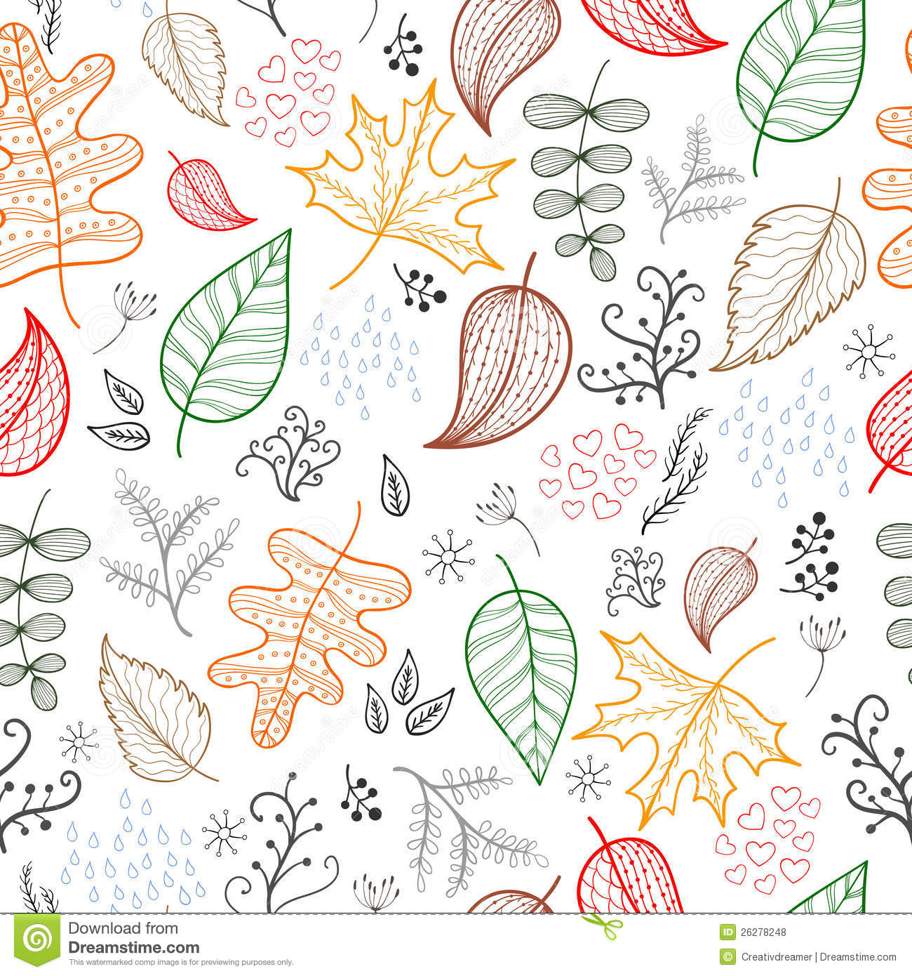 Fall Leaf Pattern