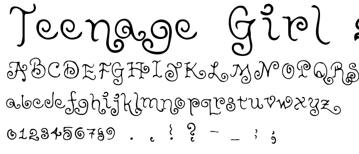 Fancy Curly Fonts