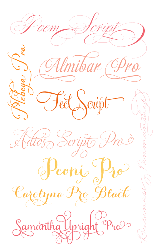 Fancy Fonts