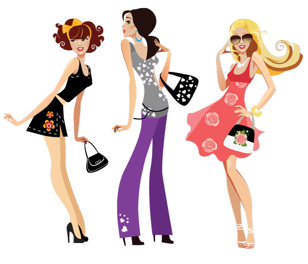 Fashion Woman Vector Illustration