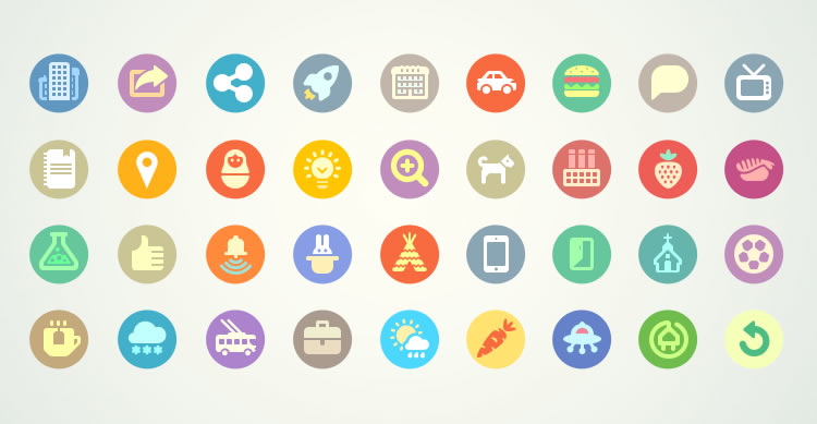 Flat Icons Free Download