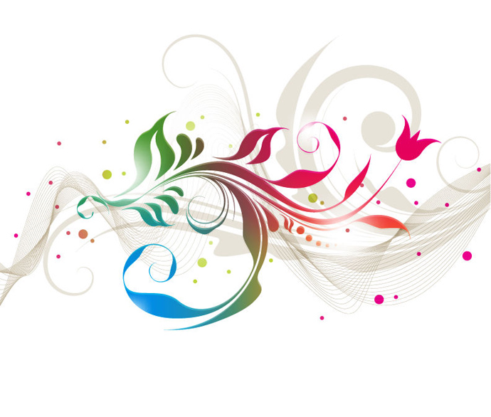 Floral Design Graphic Vector Floral Design Graphic Vector