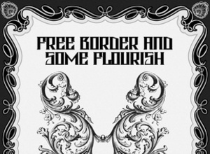 Flourish Border Vector Free