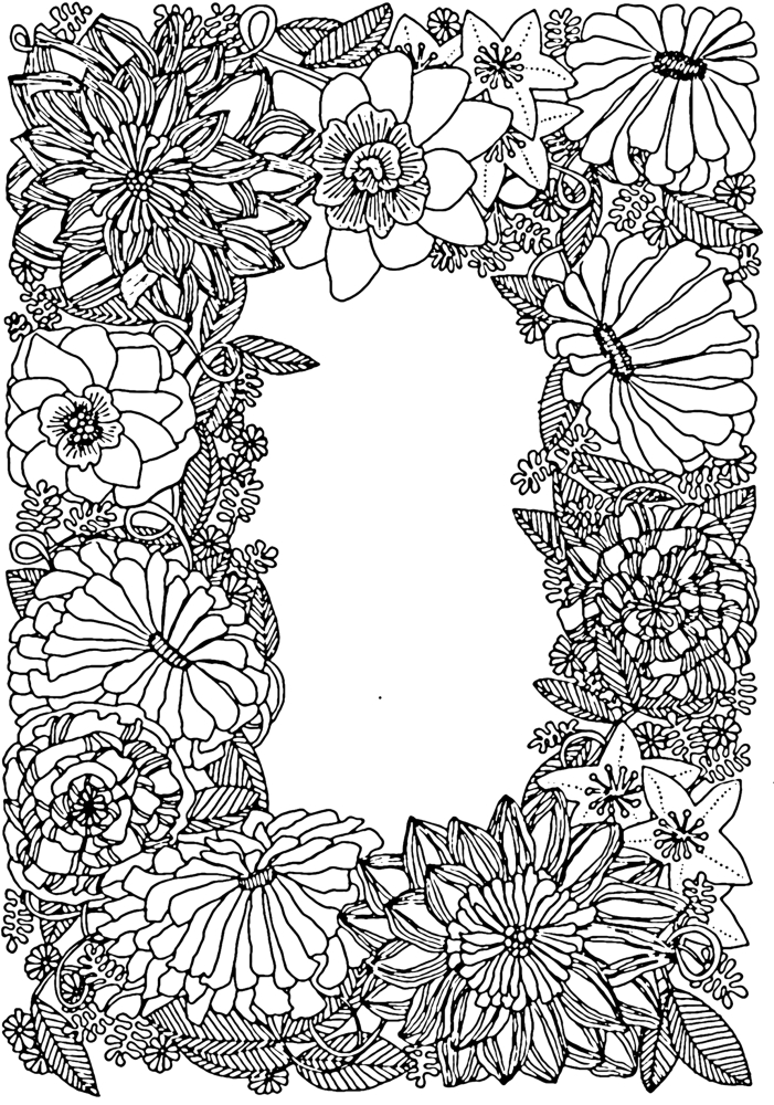 Flower Designs to Draw Easy Pattern