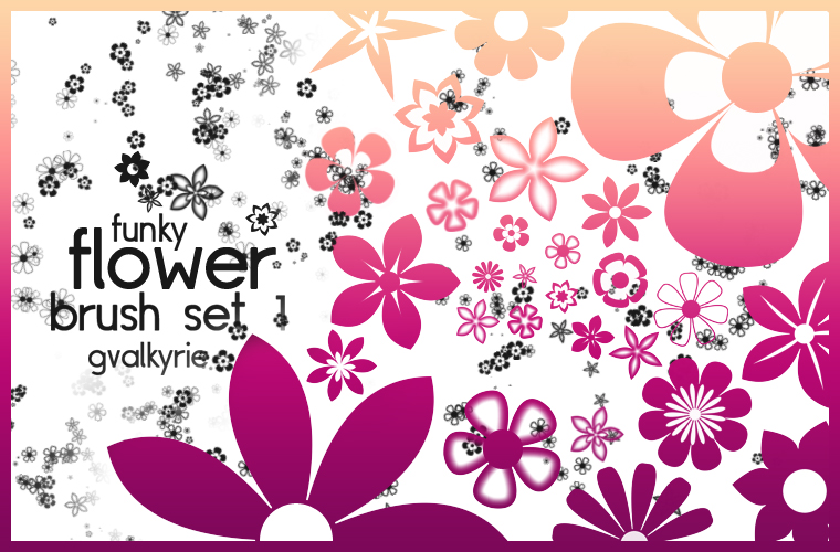 Flower Photoshop Brushes