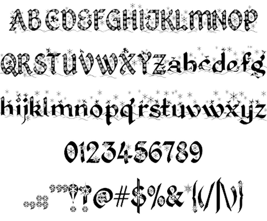 Free Christmas Fonts Downloads