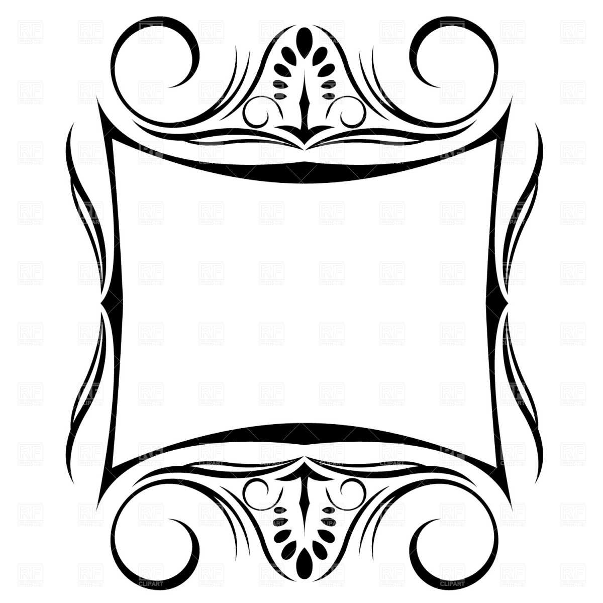 Free Decorative Frame Clip Art