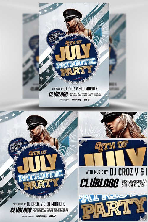 Free Patriotic Flyer Templates