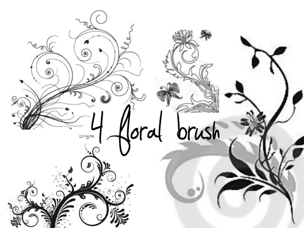 Free Photoshop Flower Brushes