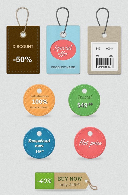 Free Price Tag PSD Free Price Tag PSD