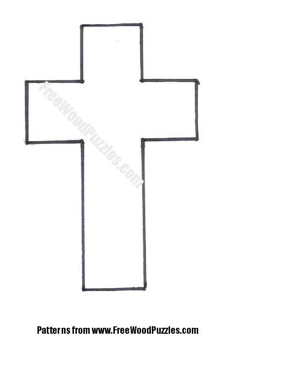 9 Photos of Free Wood Cross Patterns Designs