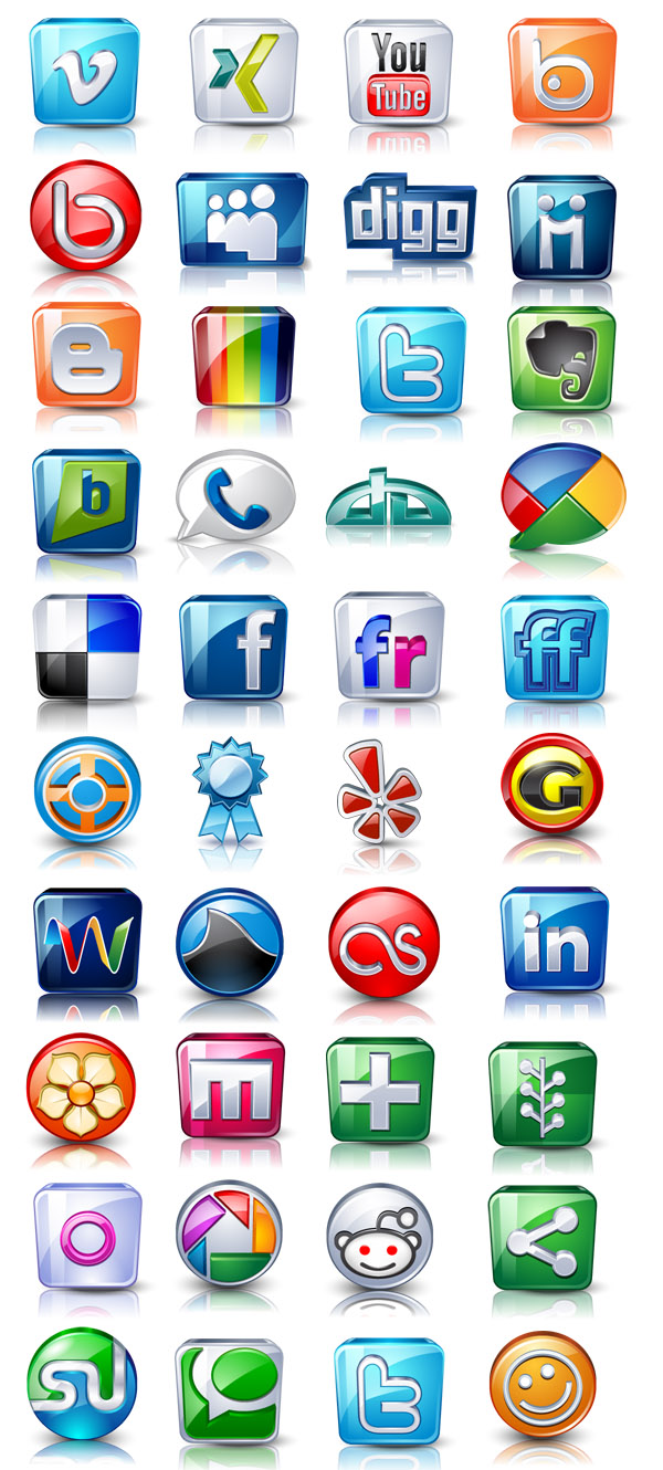 Free Social Icons for Website