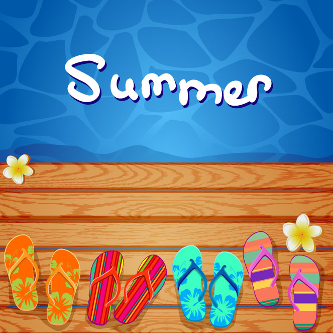 Free Summer Vector Graphics