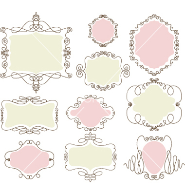 Free Vector Decorative Frames