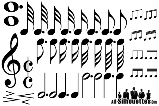 19 Vector Music Symbols Images