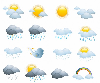 Free Weather Forecast Icons