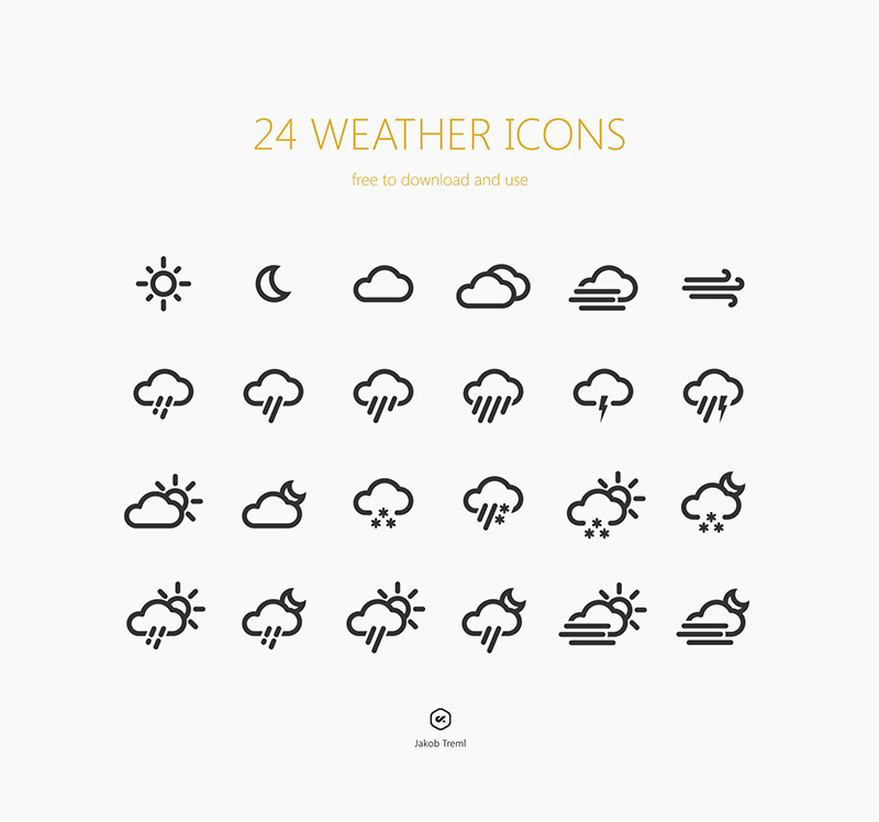 Free Weather Icons