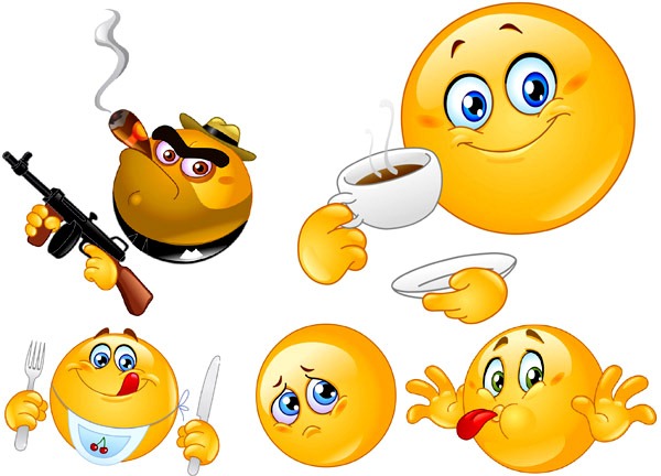 Funny Animated Emoticons Coffee