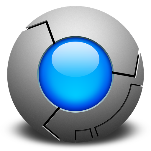 Google Chrome Icon Blue