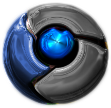 Google Chrome Icon Blue