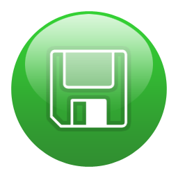 Green Save Icon