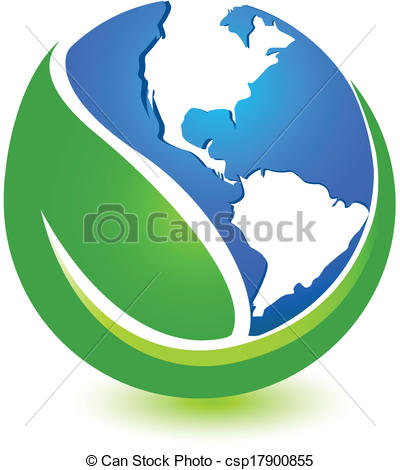 Green World Logos Designs