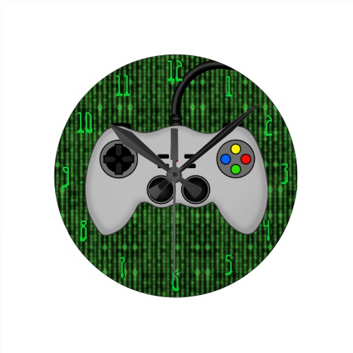 Grey Game Controller Vector