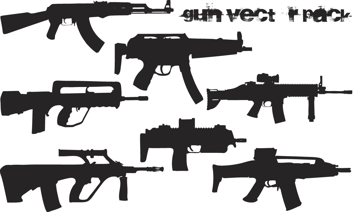 Gun Vector Art