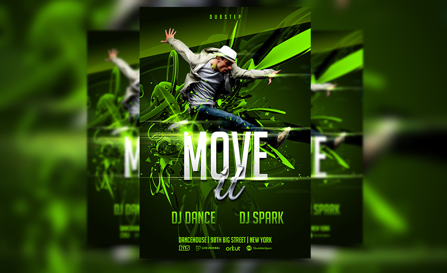 Hip Hop Dance Flyers Templates