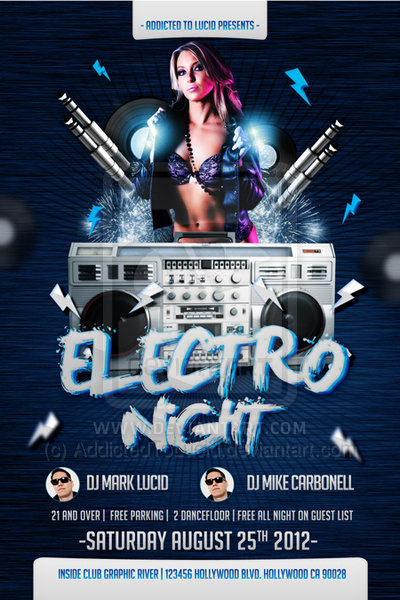 Hip Hop Flyer PSD Template Free Hip Hop Flyer PSD Template Free