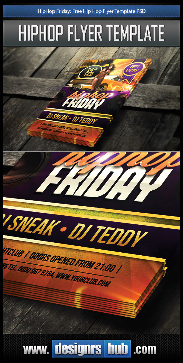 Hip Hop Flyer Templates Free