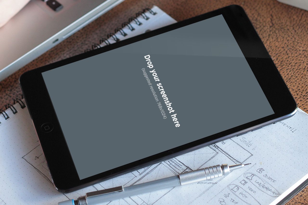 iPad Mini Mockup PSD iPad Mini Mockup PSD