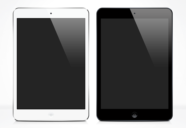 iPad Mini Vector Templates