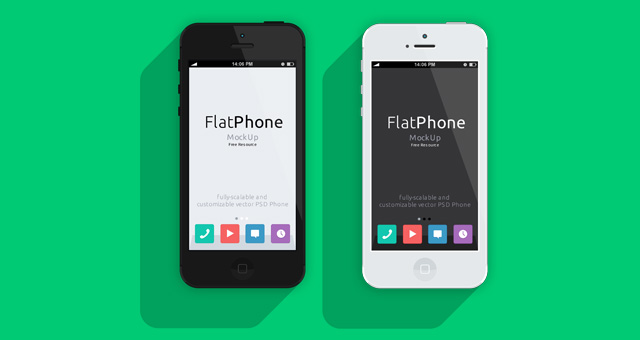 iPhone Flat Design iPhone Flat Design