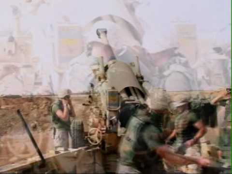 Iraq War Footage Graphic